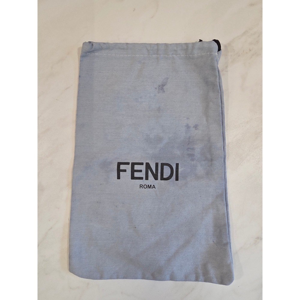 Luxury Designer Dust Bag Logo Drawstring Fendi Women Light Blue Custom Color